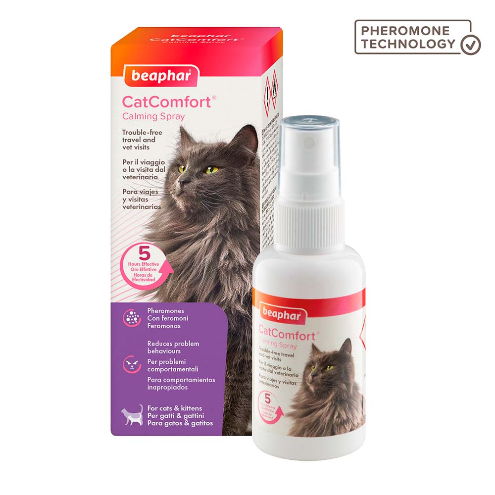 CATCOMFORT®, Pipetas calmantes con feromonas para gatos y gatitos